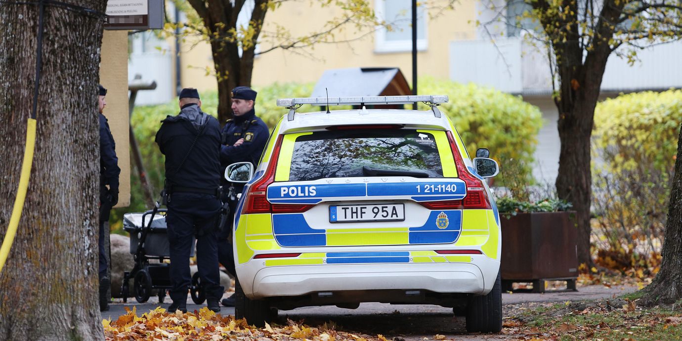 Polisinsatsen.