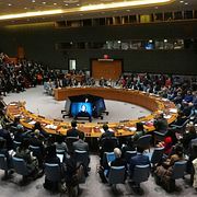 FN:s säkerhetsråd. Arkivbild
