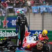 Kimi Antonelli firar segern.