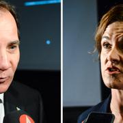 Stefan Löfven och Ann Kinberg Batra.