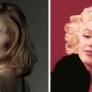 Kelli Garner och Marilyn Monroe