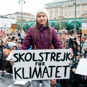 Greta Thunberg. 