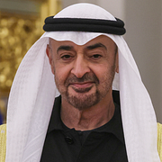 Förenade arabemiratens president – och kronprins – Sheikh Mohamed bin Zayed Al-Nahyan.