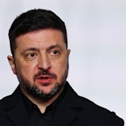 Arkvibild på Zelenskyj. 