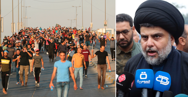 Tung shialedare kräver att Iraks regering avgår
