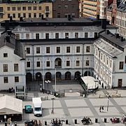 Arkivbild: Ryssgården vid Slussen i Stockholm.