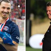 Zlatan Ibrahimovic och Louis van Gaal