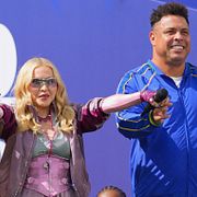 Ronaldinho, Madonna och Ronaldo.
