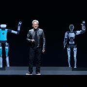 CEO of Nvidia Jensen Huang delivers a speech during the Computex 2024 exhibition in Taipei, Taiwan, 2024.