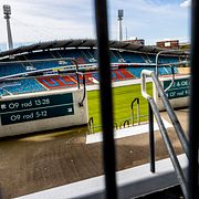 Arkivbild: Tomma läktare i Ullevi stadion i Göteborg.