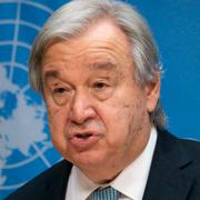 FN:s generalsekreterare António Guterres.