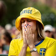 Svensk supporter.