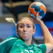 Arkivbild/Skurus Malin Berndal i match i Svensk handbollselit.