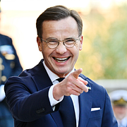 Ulf Kristersson (M), Jimmie Åkesson (SD) och Elisabeth Thand Ringqvist (C).