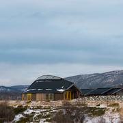 Arkivbild: Kvensk institutt (Kainun Institutti) i  Børselv i Porsanger, ett centrum för kvänska och kvänsk kultur.