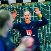 Sveriges målvakt Johanna Bundsen. 