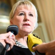 Utrikesminister Margot Wallström (S).