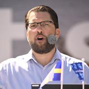 Jimmie Åkesson (SD) talar i Almedalen