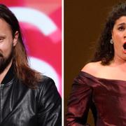 Max Martin och Cecilia Bartoli.