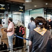 Gränspolisen på Arlanda.