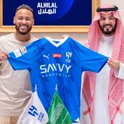 Brasilianska stjärnan Neymar gick under sommarn till saudiska Al Hilal.