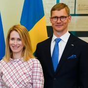 Kaja Kallas och Arvo Hallik 