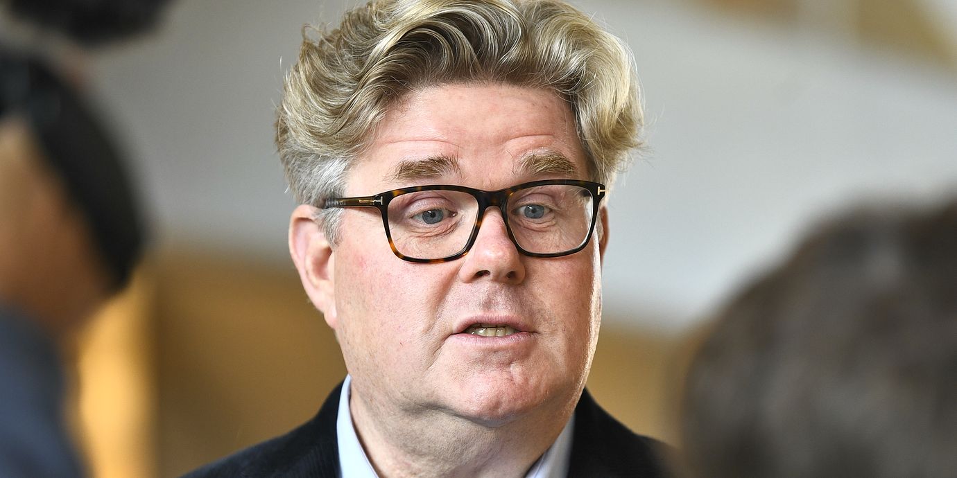 Justitieminister Gunnar Strömmer (M).