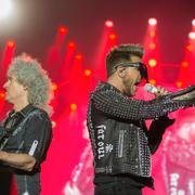 Queen + Adam Lambert på festivalen Sweden Rock 2016 i Norje.