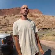 Brian Laundrie på en bild från Utah, där paret var i kontakt med polisen i samband med ett bråk under sin roadtrip.