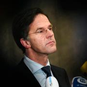 Premiärminister Mark Rutte.