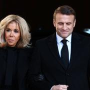 Brigitte och Emmanuel Macron