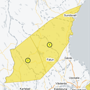 Illustrationsbild/Varningsområdet.