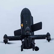 En ukrainska drönare som används för att skjuta ner Sahed-drönare.