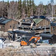 Attefallshus i Vallentuna.