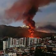 Bild från Caracas, 3 januari. 