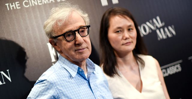 Woody Allen med hustrun Soon-Yi Previn. Evan Agostini / TT / NTB Scanpix