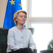 EU-chefen Ursula von der Leyen och USA:s Donald Trump. Arkivbild.
