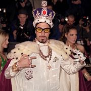 Sacha Baron Cohen under premiären av ”Ali G indahouse”, 2002.