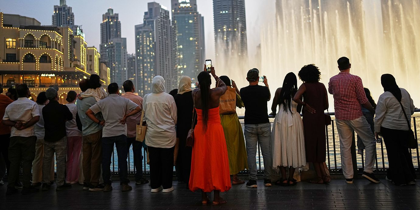 Bild från Dubai i augusti 2026.