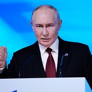 Rysslands president Vladimir Putin.