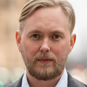Linus Glanzelius/Erik Bergkvist i EU-parlamentet i Strasbourg 2019.