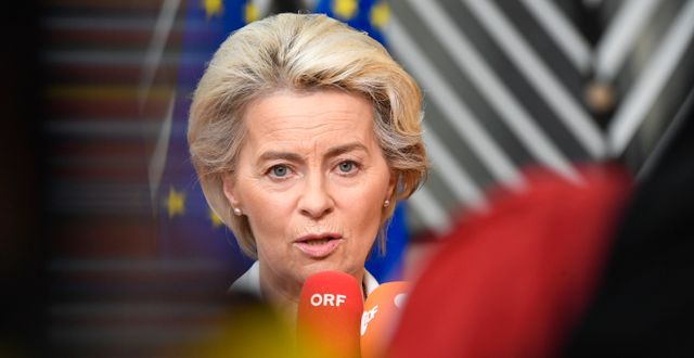 Ursula von der Leyen, EU-kommissionens ordförande. Geert Vanden Wijngaert / AP
