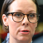 Margot Wallström, Maria Malmer Stenergard och Romina Pourmokhtari.