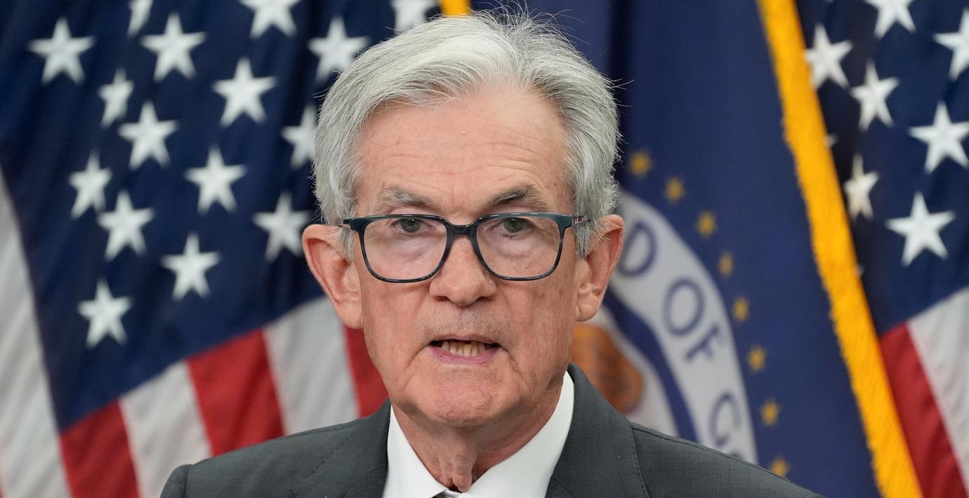 Fed-chefen Powell. Arkivbild.
