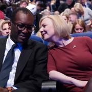 Kwasi Kwarteng och Liz Truss.