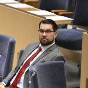 Annie Lööf och Jimmie Åkesson.