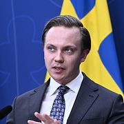 Riksdagens näringsutskotts ordförande Tobias Andersson (SD).