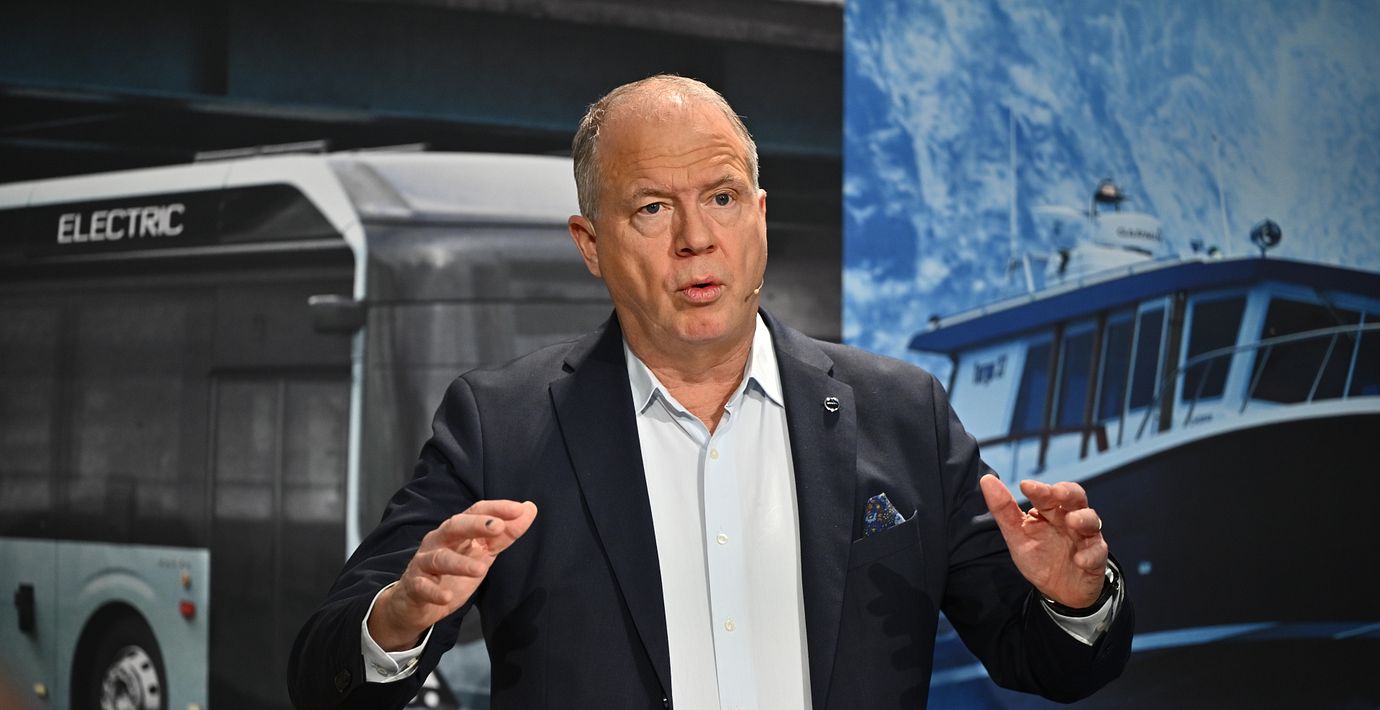 AB Volvos vd Martin Lundstedt