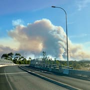 Bilder från räddningstjänsten i New Sout Wales.