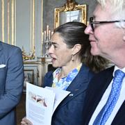 Viveca Ax:son Johnson till höger, ordförande i Nordstjernan.